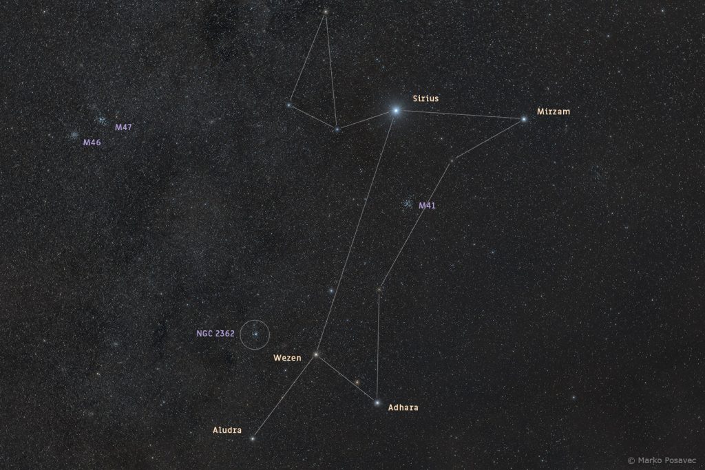 Zviježđe Veliki pas (Canis Major)