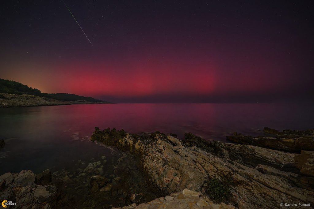 Sjajna polarna svjetlost noćas je bila vidljiva iz Hrvatske